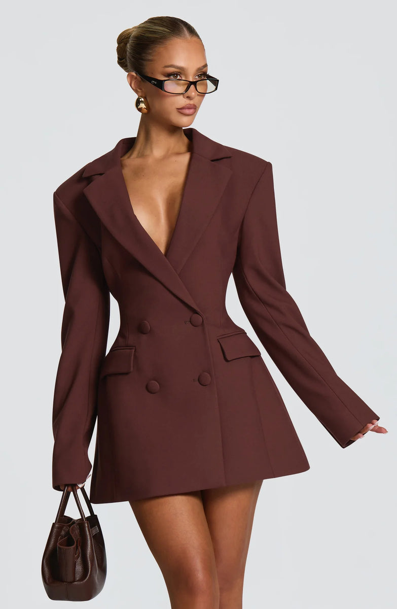 Elvira Blazer Mini-Dress